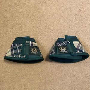 Kensington Wrap Bell Boots Deluxe Hunter Plaid Size Large